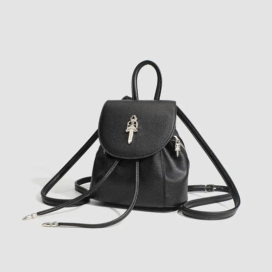 Fashionable Mini Travel Backpack for Women 2024 New Style Versatile Outdoor Bag Stylish Double Shoulder Bag Ladies Love