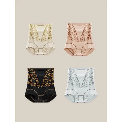 Women's Shapewear Panties Slim Fit High Waist Hip Lifting Postpartum Abdominal Shapewear Exquisite Close Intimates Briefs