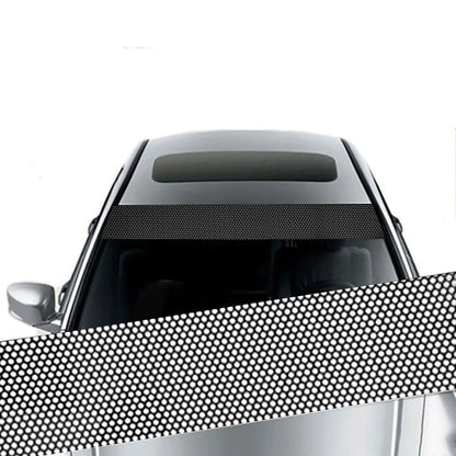 Car Front Windshield Sunshade Stickers 3D Vinyl Film Sunshade Decorative Stickers for Auto Front Windshield Decorative Sticker