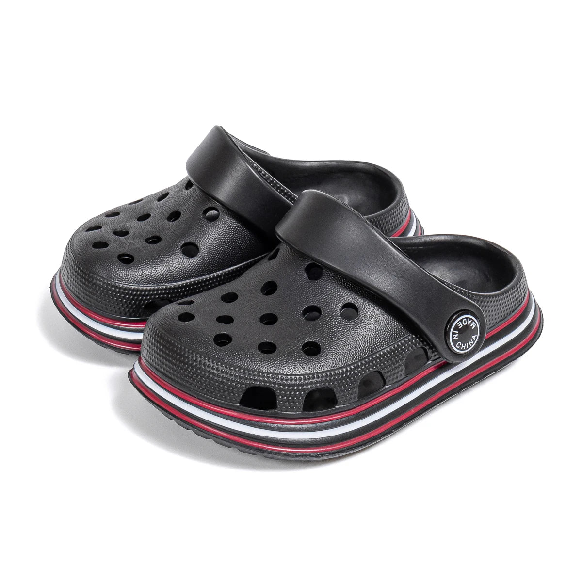 Chaussures de jardin classiques d'été pour enfants, souples, confortables, antidérapantes, légères, EVA, colorées, unisexes, pour la plage