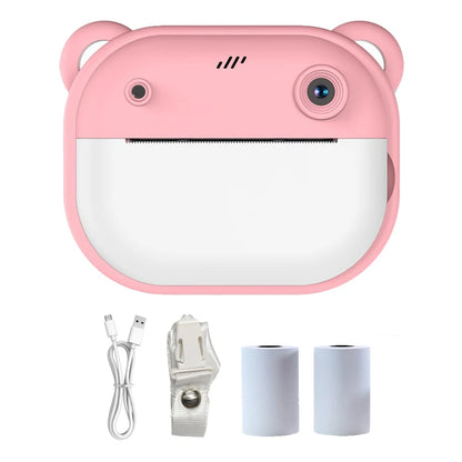 Kids Instant Print Camera Mini Digital Camera Photography Video Camera Toys Inkless Printing Thermal Print Camera for Girls Boys