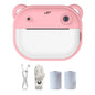 Kids Instant Print Camera Mini Digital Camera Photography Video Camera Toys Inkless Printing Thermal Print Camera for Girls Boys