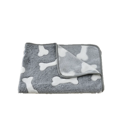 Print Pet Dog Blanket for Small Medium Big Dogs Cats Autumn Winter Cozy Soft Fleece Puppy Bed Mat Bulldog Pug Chihuahua Supplies