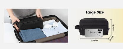 Trousse de toilette de voyage résistante à l'eau, à suspendre, pour voyage, accessoires de toilette, sac cadeau, organiseur portable, sacs de rangement