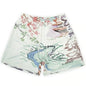 2024Summer New Digital Printing American Sports Casual Shorts Mesh Breathable and Loose Men's Short Shorts