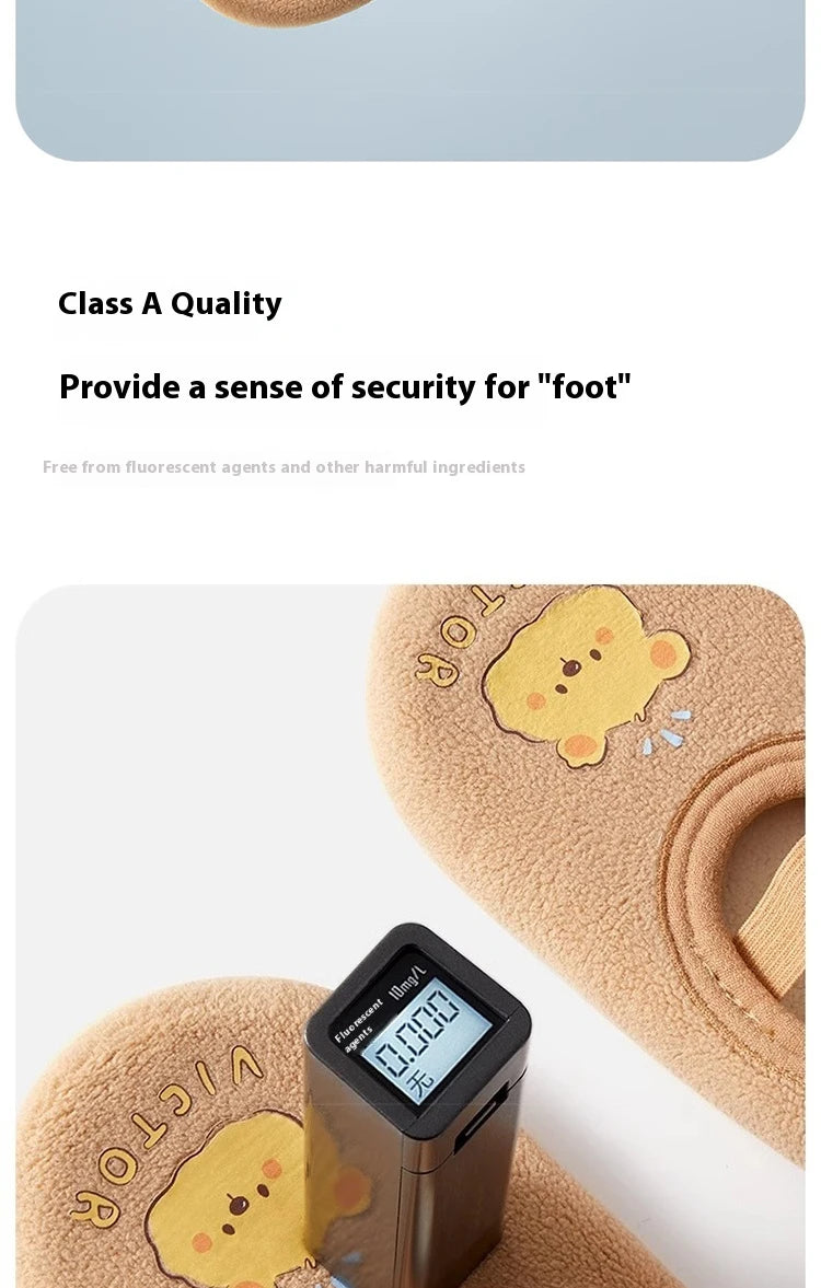 Baby Floor Socks Spring Autumn Infant Toddler Socks keep warm Soft-soled Shoes Early Education Socks Indoor shoes sock