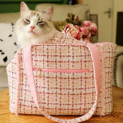 Sacs à bandoulière de luxe pour petits chiens, articles pour animaux de compagnie, sac à main portable pour chiots, accessoires pour chiens, Yorkshire, Chihuahua, sac de transport pour chats