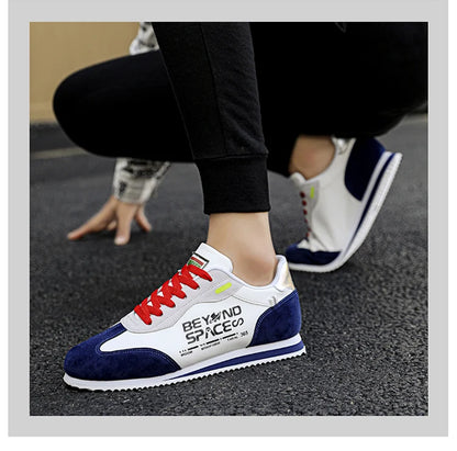 Spring New 2023 Fashion Yellow Low Casual Sneakers Men Comfortable Flats Outdoor Sport Shoes Trainers Mens Sneakers Basket Homme