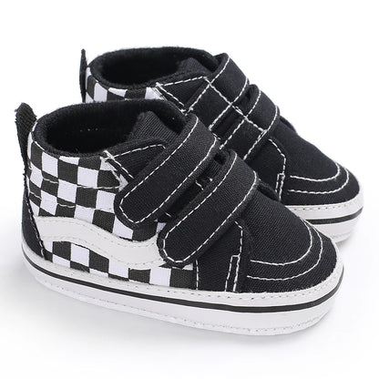 Newborn Baby Shoes Boys' and Girls' Infant Sports Shoes First Walker Classic Fashion Soft Sole Non slip Baby Walking Shoes