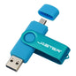 JASTER Rotated Micro usb interface OTG Flash drive pendrive 32GB 16GB 64GB USB Flash Drive for android phone tablet PC notebook