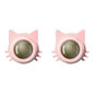 Lot de 1 à 5 balles murales rotatives à l'herbe à chat pour chaton, jouets à mâcher à lécher, nettoyage des dents, jouet à mordre pour chat d'intérieur, fournitures pour animaux de compagnie