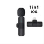 Portable Wireless Lavalier Microphone for Live Streaming/YouTube/TikTok/Facebook Live Noise Reduction Mic For iPhone/Android