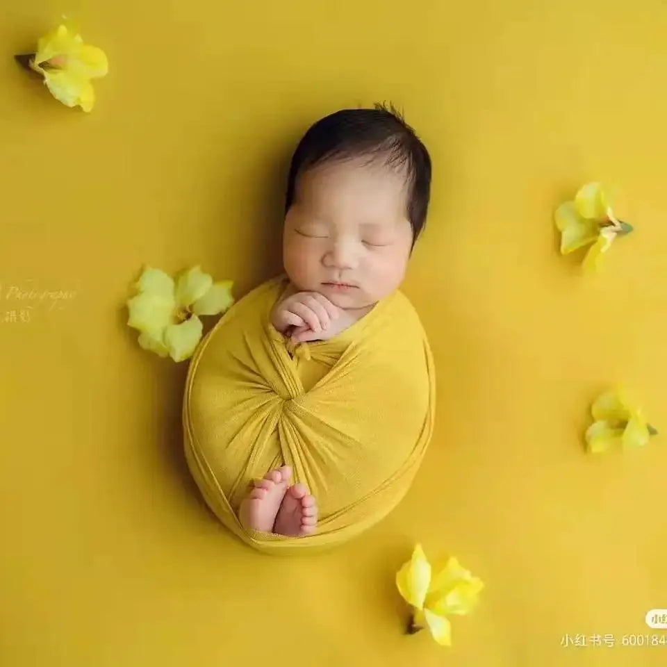 Knit Jersey Stretch Wrap Newborn Wrap Photography Props Baby Stretch Knit Blanket Newborn Swaddle Blanket Layering Fabric Props