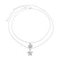 Chaîne de taille bohème d'été, pendentif en forme d'étoile de mer, coquillage, lien de taille ajouré, chaîne de corps pour bikini de plage pour femmes