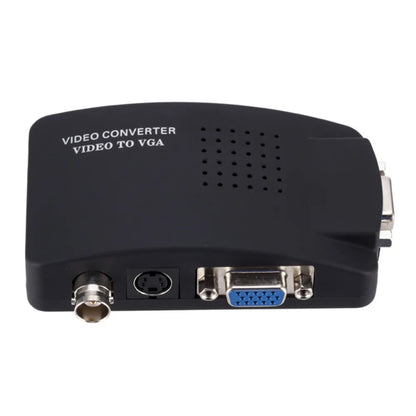 BNC To VGA BNC To VGA Converter Video Converter Signal Conversion BNC To VGA Adapter Box 3D Motion Compensation VGA Output