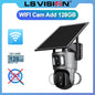 LS VISION 4G Solar Security Camera Outdoor 20X Zoom Dual Screen 8MP WiFi PTZ Dual Lens PIR Detection Auto Tracking Camera UBOX