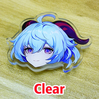 Magnetic Phone Holder Custom Cartoon Design Acrylic Phone Grip GripTok Popular Phone Socket Stand Custom Photo Logo