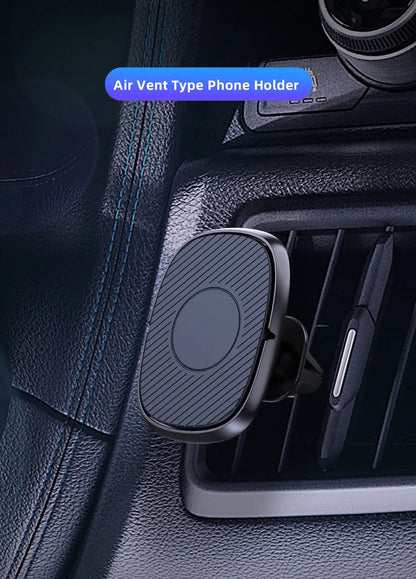 Magnetic Car Phone Holder Magnet Smartphone Support GPS Foldable Phone Stand Bracket Car Charger Holder For iPhone 15 14 Xiaomi