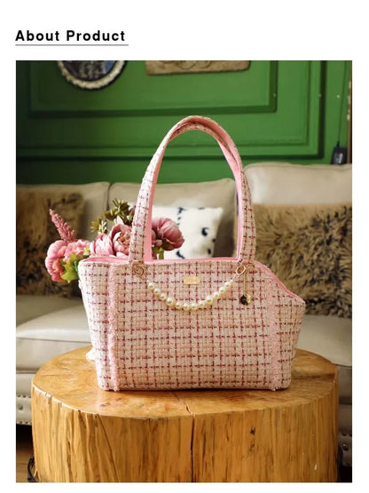 Sacs à bandoulière de luxe pour petits chiens, articles pour animaux de compagnie, sac à main portable pour chiots, accessoires pour chiens, Yorkshire, Chihuahua, sac de transport pour chats