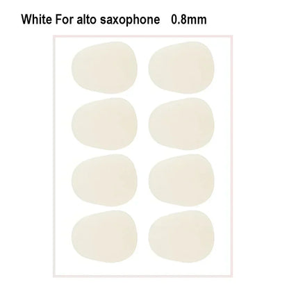 Coussinets d'embouchure pratiques et de qualité, en silicone, pour saxophone, clarinette, 0,5 mm/0,8 mm
