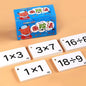 Kids Math Learning Cards Mathematics Card Tool Multiplication Division Arithmetic Education Toys For Children Birthday Gift
