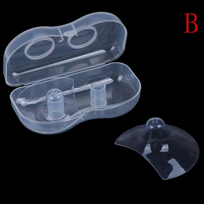 2Pcs/Lot Silicone Nipple Protectors Feeding Mothers Shields Protection Cover