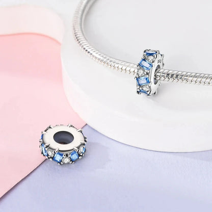 New 925 Sterling Silver Luminous Elf Blue Purple Butterfly Moon Life Tree Charms Beads Fit Pandach Original Bracelet DIY Jewelry