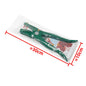 Sheep Cattle Aluminum Alloy Ear Tag Pliers Automatic Locking Buckle Ear Label Pliers 2 Needles Livestock Equipment Green/Purple