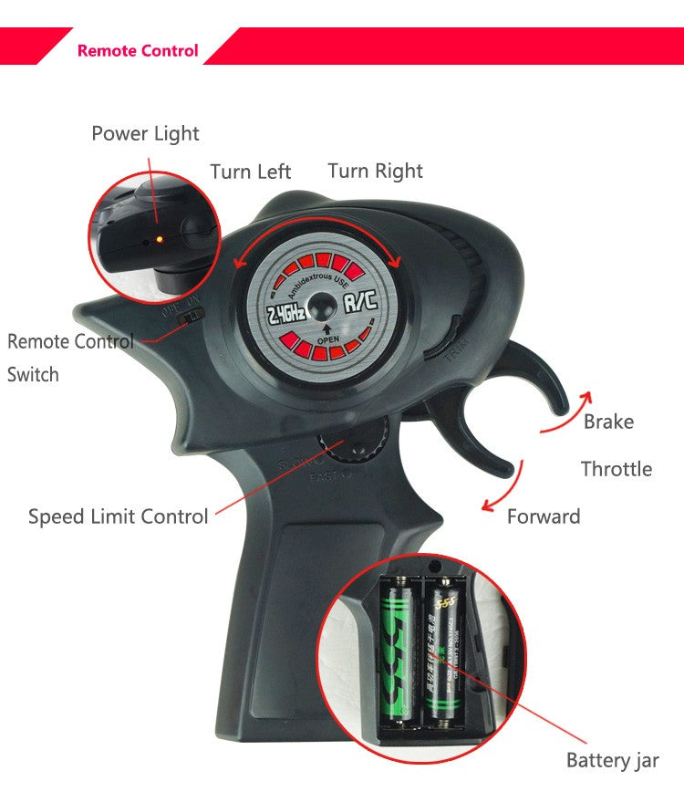 RC1:32 high-speed motor simulation shock absorber Race motorcycle charging 2.4Ghz Parent-child interactive boy's holiday toy