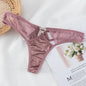 European Thong  Women's Underwear Panty Low Waist Seamless Underpants Comfort G-String Sexy Lace Panties Female Sexy Lingerie