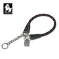 Truelove Pet P-Chain Nylon Dog Collar Stainless Steel Chain Pull-resistant Reflective Decorative Explosion-proof Walking TLC5373