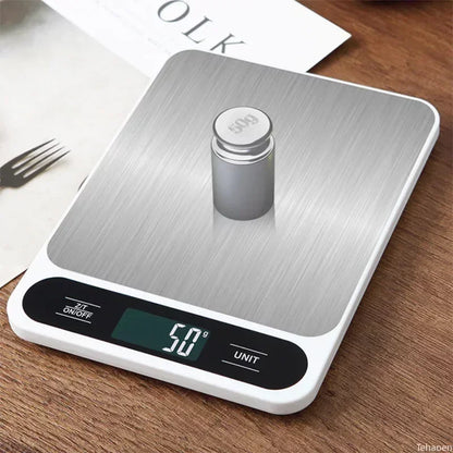 Digital Kitchen Scale 10Kg/1g Weight Scale Usb Food Coffee Scales Smart Electronic Waterproof Digital Scale For Baking and Cook