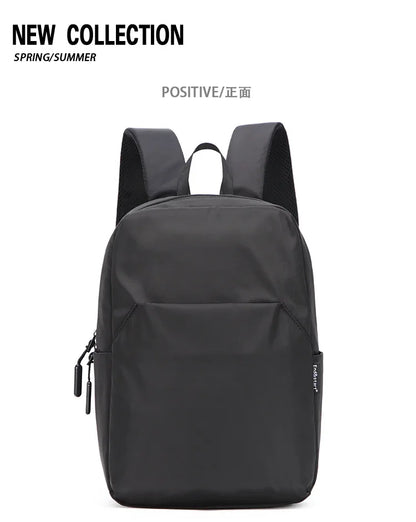 Mini Canvas Men's Backpack Fashion Black Rucksack School Bag for Man Small Japanese Male Bagpack Travel Waterproof Backpacks