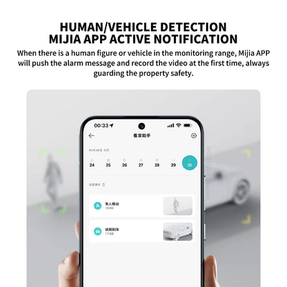 NEW Xiaomi Outdoor CW500 Dual Camera Version IP66 Security Protection CCTV AI Detection Full-Color Night Vision Smart Home