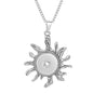 Three Color Snap Necklace Jewelry Simple Snap Pendant Necklace Fit 18mm Snaps Button Jewelry for Women Accessories ZG511