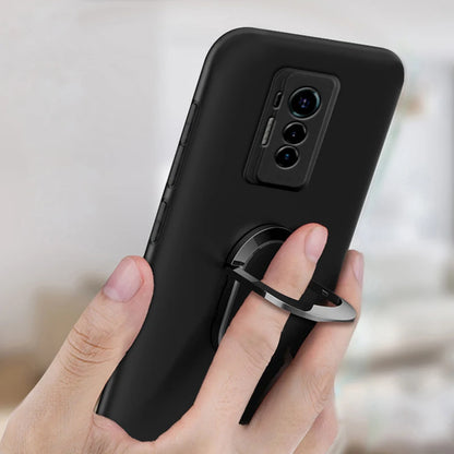 Phone Funda Tecno Phantom X Case 8GB 256GB 6.7 Inch Red Black Blue Finger Ring Soft Silicon Capa for Tecno Phantom X Cover