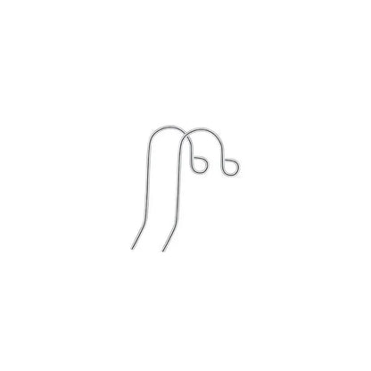 Crochets de boucles d'oreilles en laiton imitation rhodium couleur or 18 carats pour femmes, accessoires de bijoux à faire soi-même, vente en gros