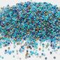 18g Mix Size 1.5-4mm Crystal Seed Beads Round Solid Colors Loose Spacer Glass Beads for Fashion DIY Handmade Bracelet Jewelry