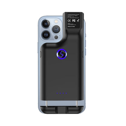Scanner de codes-barres 2D portable sans fil JEESTON BX75, scanner mobile à clipser pour smartphones