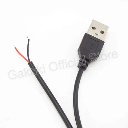 LED Strip USB Connector Cable Extension 2 pin Power Supply Wire on/off Switch Electrical  5V Wire For LED Lighting