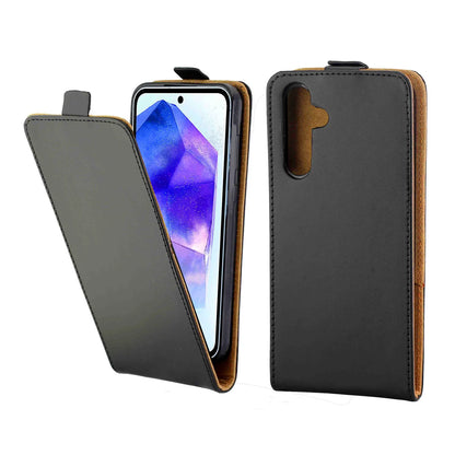 Fashion Vertical Flip Leather Case For Samsung Galaxy A55 A35 A25 A15 5G Cover with Card Holder