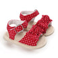 Baby Shoes Cute Baby Sweet Princess Style 0-1 Year Old Non slip Fabric Sole Newborn Red Holiday Walking Shoes 2023 New Ins Super