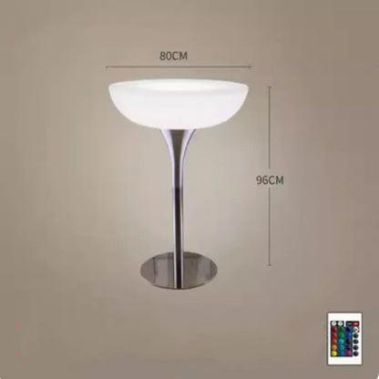 NewOut Door Use Led Illuminated Bar Cocktail Table Rechargeable Bar Plastic Table Lighted Up Coffee Table Ktv Disco Party Supply