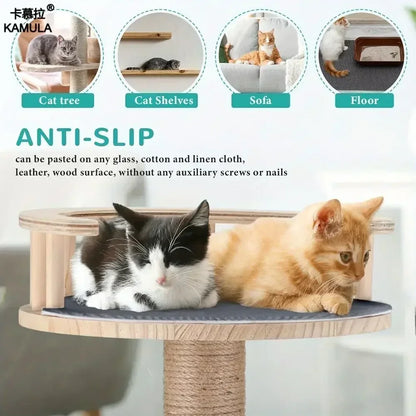 Tapis griffoir mural antidérapant et auto-adhésif pour chat, protection durable et découpable pour meubles d'intérieur