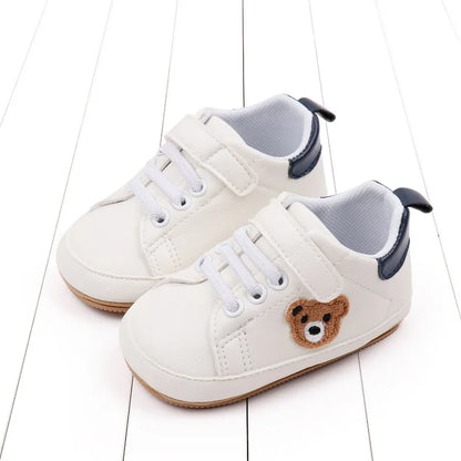 New Baby Shoes Boys Girls Classic Fashion Sports Casual Sneakers Newborn First Walker Toddler Soft Sole Non-Slip Walking Shoes