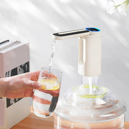 Distributeur d'eau automatique à pompe pour bouteille, chargement USB, distributeur d'eau électrique portable, pompe pour usage domestique et extérieur, pour bouteille de 2 à 5 gallons