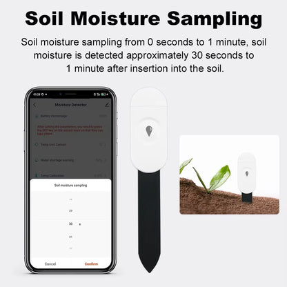 Capteur d'humidité du sol Tuya Zigbee, température et humidité, thermohygromètre, automatisation du jardin, détecteur d'irrigation pour une vie intelligente