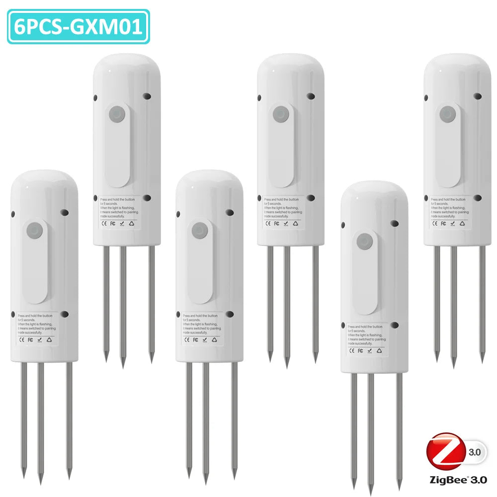 Moniteur de plantes ZIGBEE, compteur de température du sol extérieur, testeur d'humidité, capteur d'automatisation de jardin, détecteur TUYA d'irrigation