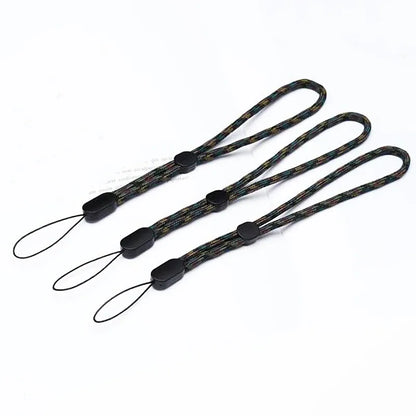 Lot de 10 dragonnes réglables de 19 cm pour accessoires électroniques, étuis de téléphone, porte-clés, appareil photo