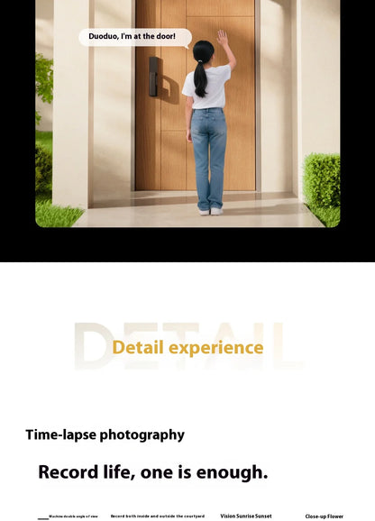 Xiaomi Outdoor Camera 4 Dual Version MJSXJ10HL IP66 Security Protection CCTV AI Detection Full-Color Night Vision Smart Home
